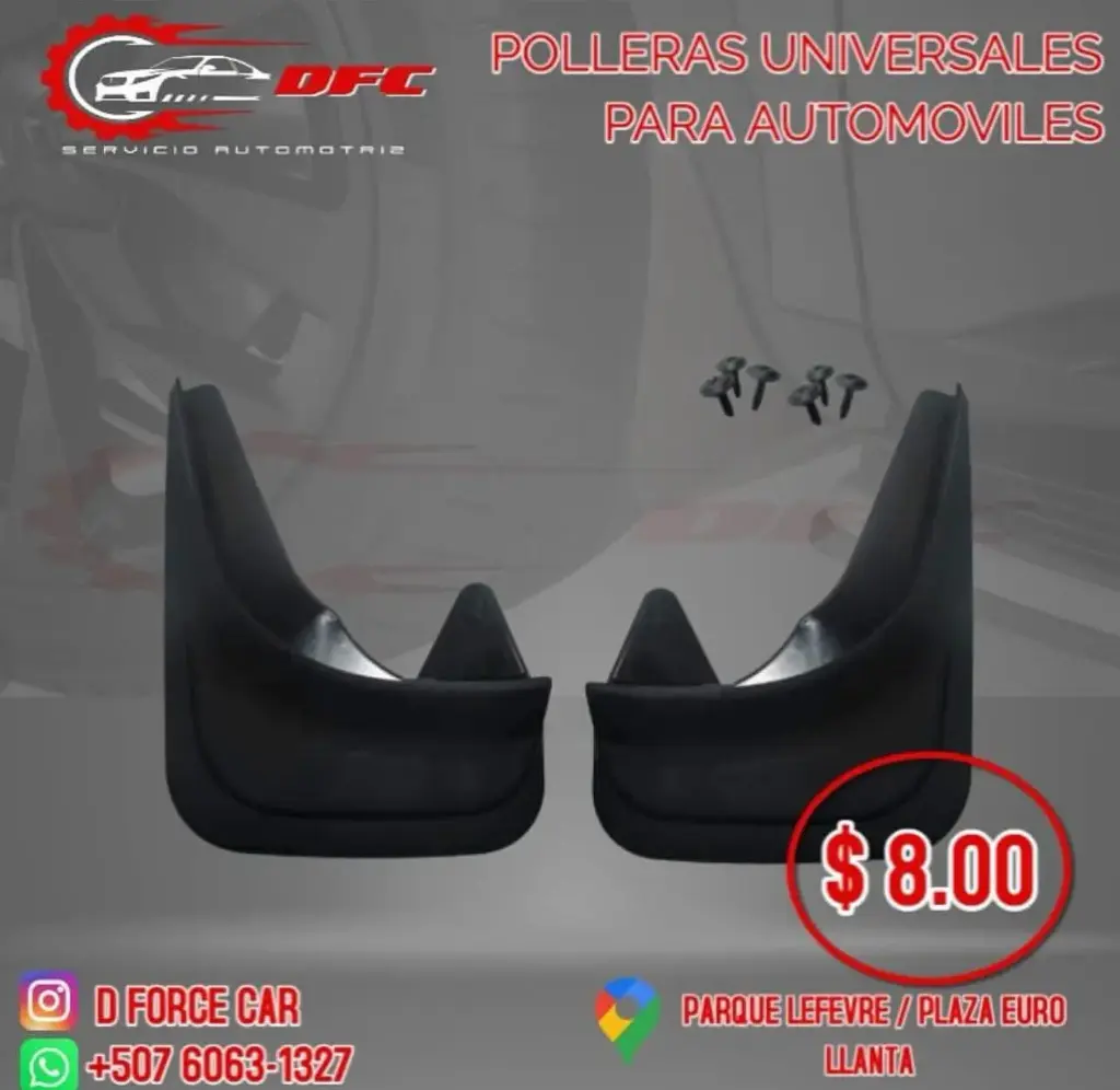 POLLERAS UNIVERSALES [SEDAN/SUV]