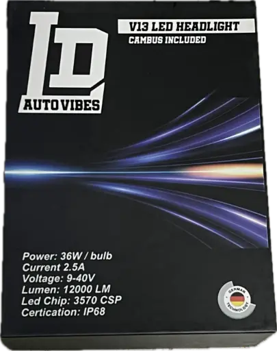 [12.000 LM CON CAMBUS 3 MESES DE GARANTIA] LED H11 V13 CON CAMBUS 